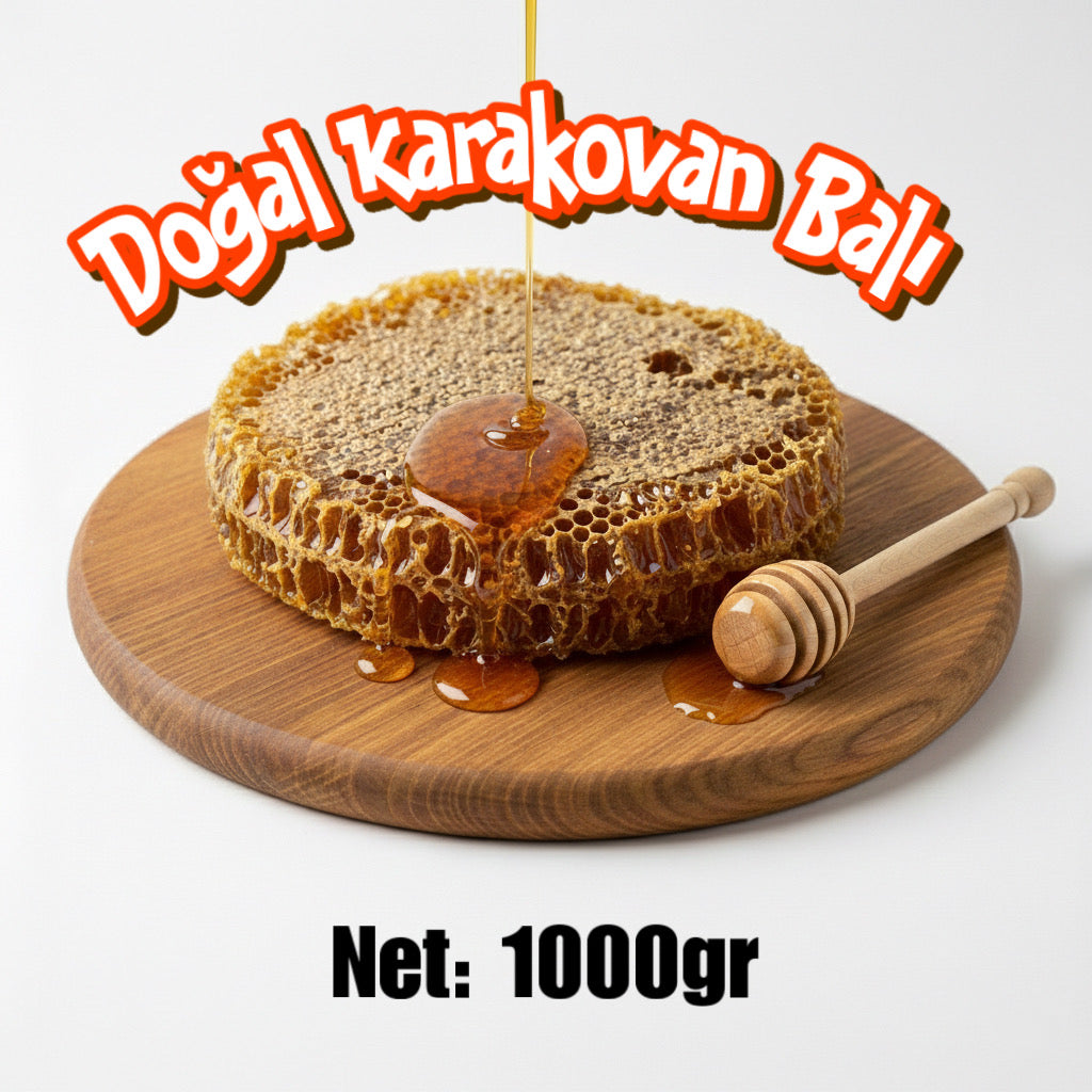 Alaçam Balları Karakovan Petek Balı 1000gr